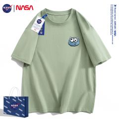 NASA夏季短袖t恤男上衣潮流男装宽松休闲体恤2023新款半袖打底衫